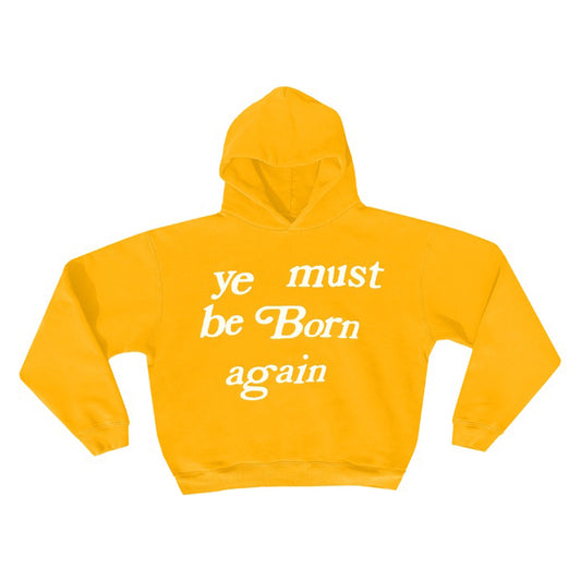 Cactus Plant Flea Market Born Again Hoodie Yellow, Clothing- re:store-melbourne-CPFM