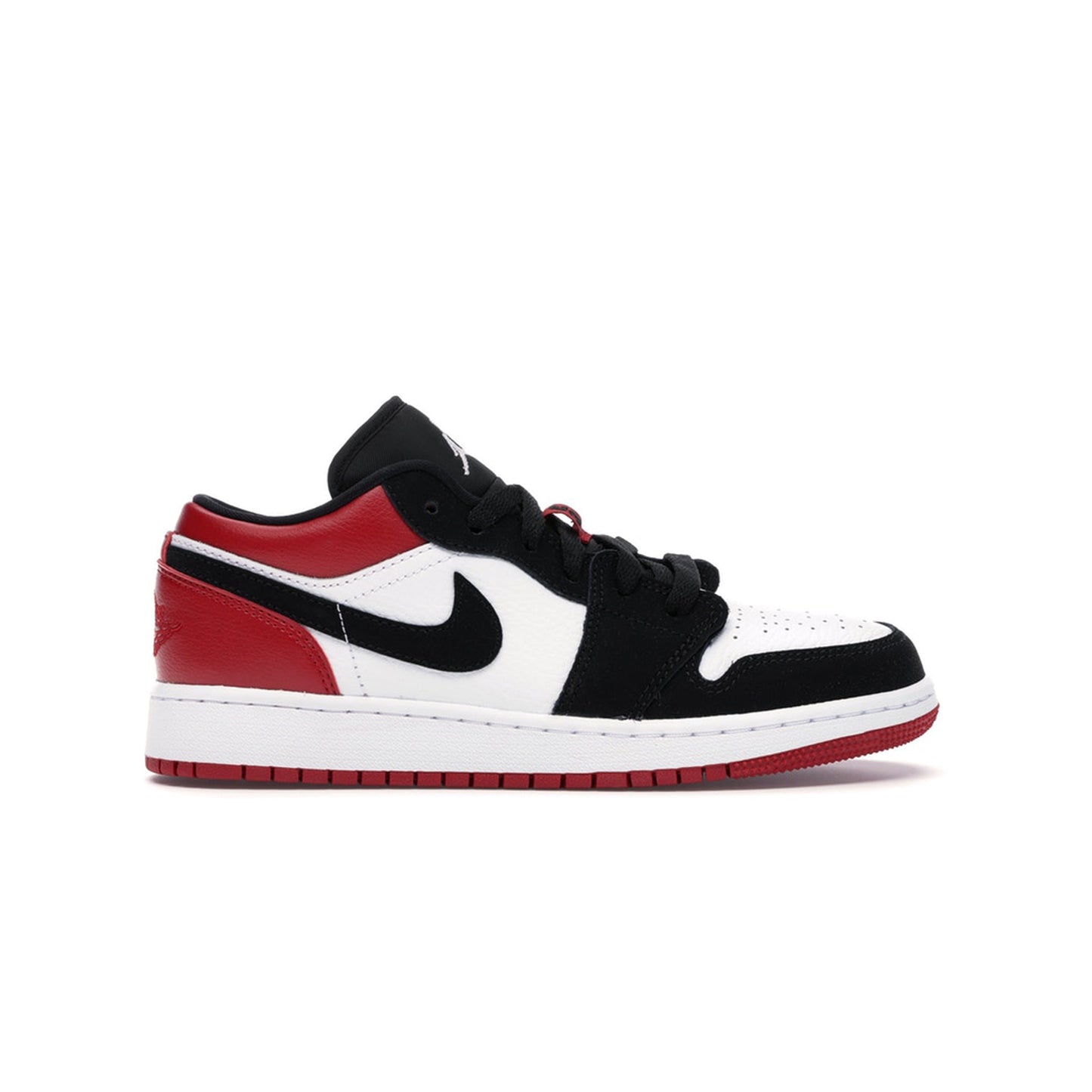 Jordan 1 Low Black Toe (GS), Shoe- dollarflexclub