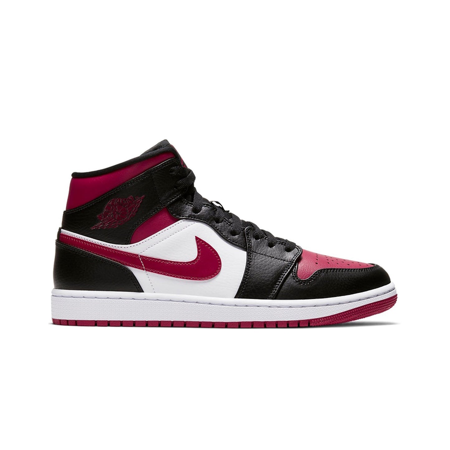 Jordan 1 Mid Bred Toe, Shoe- dollarflexclub