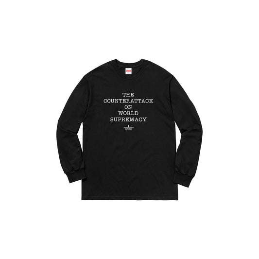 Undercover x Public Enemy Fear of a Black Planet LS Shirt -Black, Clothing- dollarflexclub