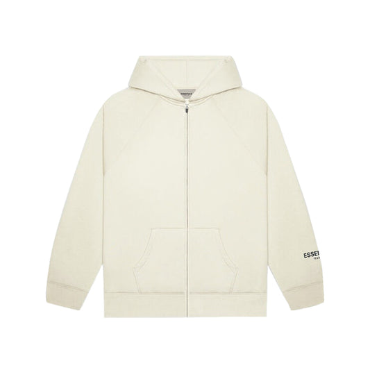 Fear of God Essentials Zip Up Hoodie SS20 -Cream, Clothing- re:store-melbourne-Fear of God Essentials