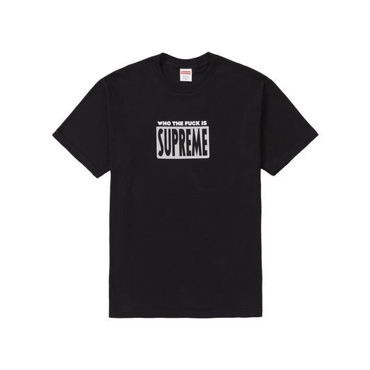 Who the fuck tee - Black, Clothing- dollarflexclub