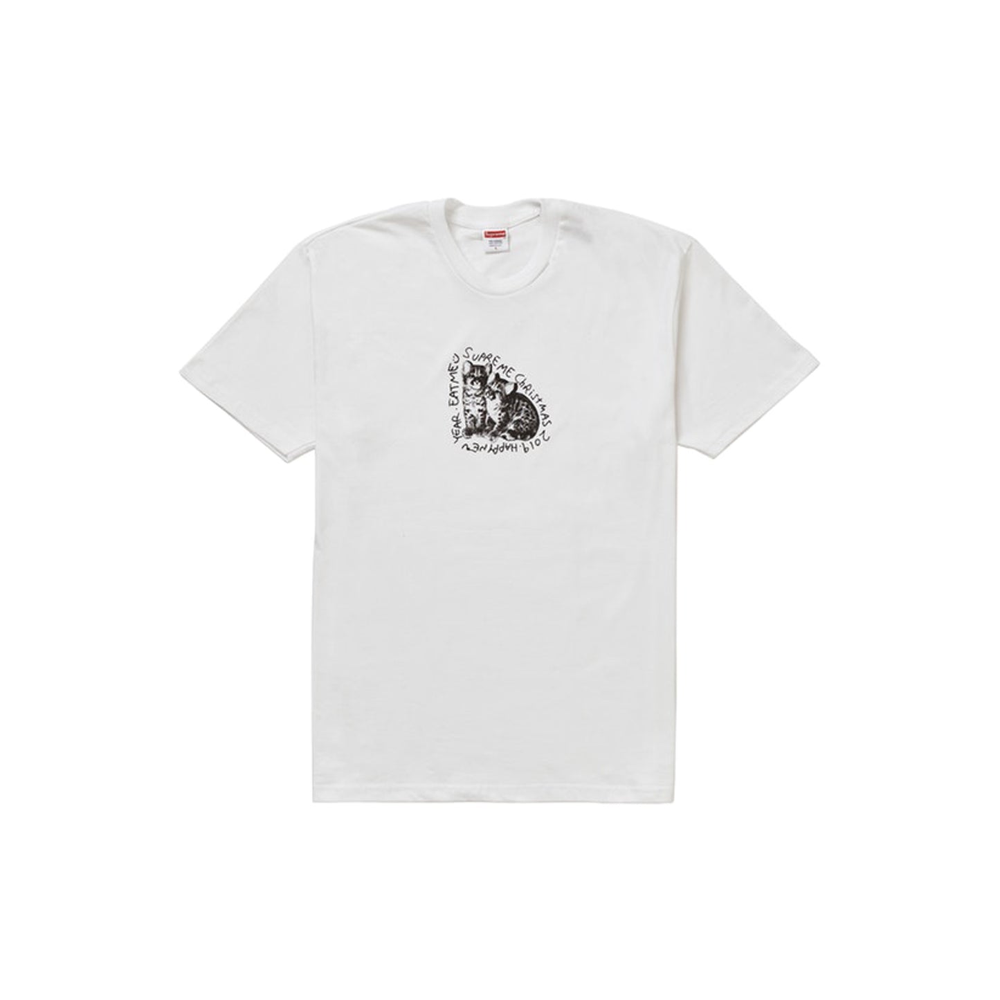 Supreme Eat Me Tee -White, Clothing- dollarflexclub