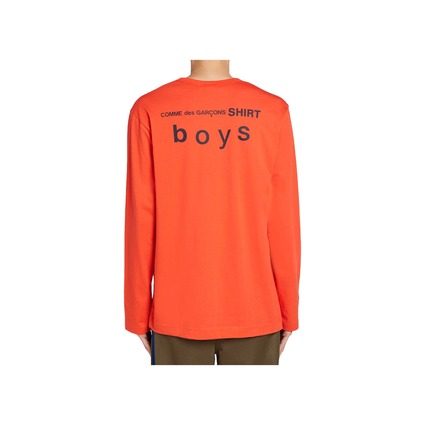 CDG Shirt Boys - Orange, Clothing- dollarflexclub