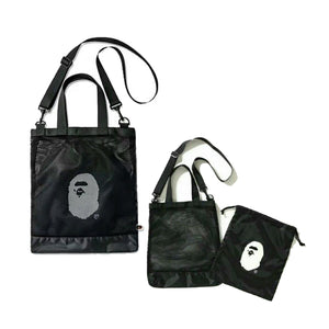 Bape Tote Bag -Black, Accessories- dollarflexclub