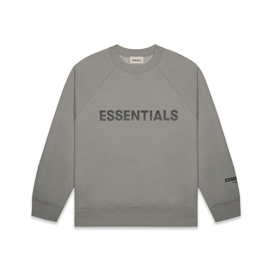 Fear of God Essentials Crewneck Applique Logo Cement FW20, Clothing- re:store-melbourne-Fear of God Essentials