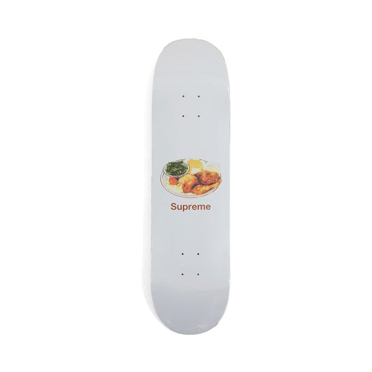 Supreme Chicken Dinner Skateboard Deck White, Skateboard- dollarflexclub