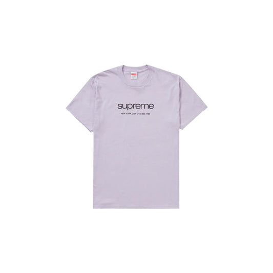 Supreme Shop Tee Light Purple, Clothing- dollarflexclub