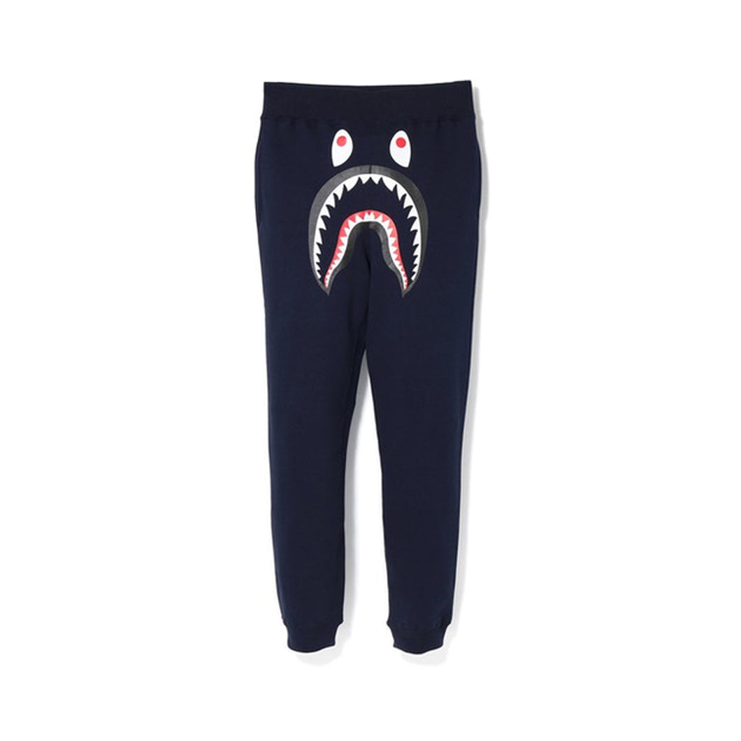 BAPE Shark Slim Sweat Pants Navy/Green, Clothing- re:store-melbourne-Bape