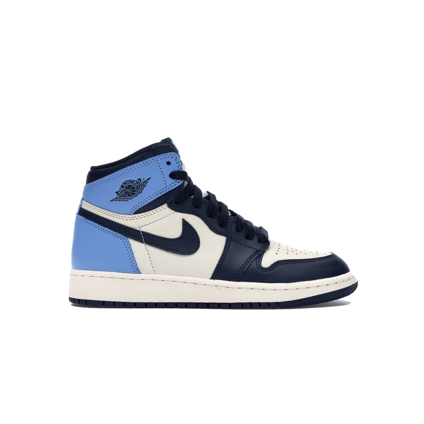 Jordan 1 Retro High Obsidian UNC (GS), Shoe- dollarflexclub