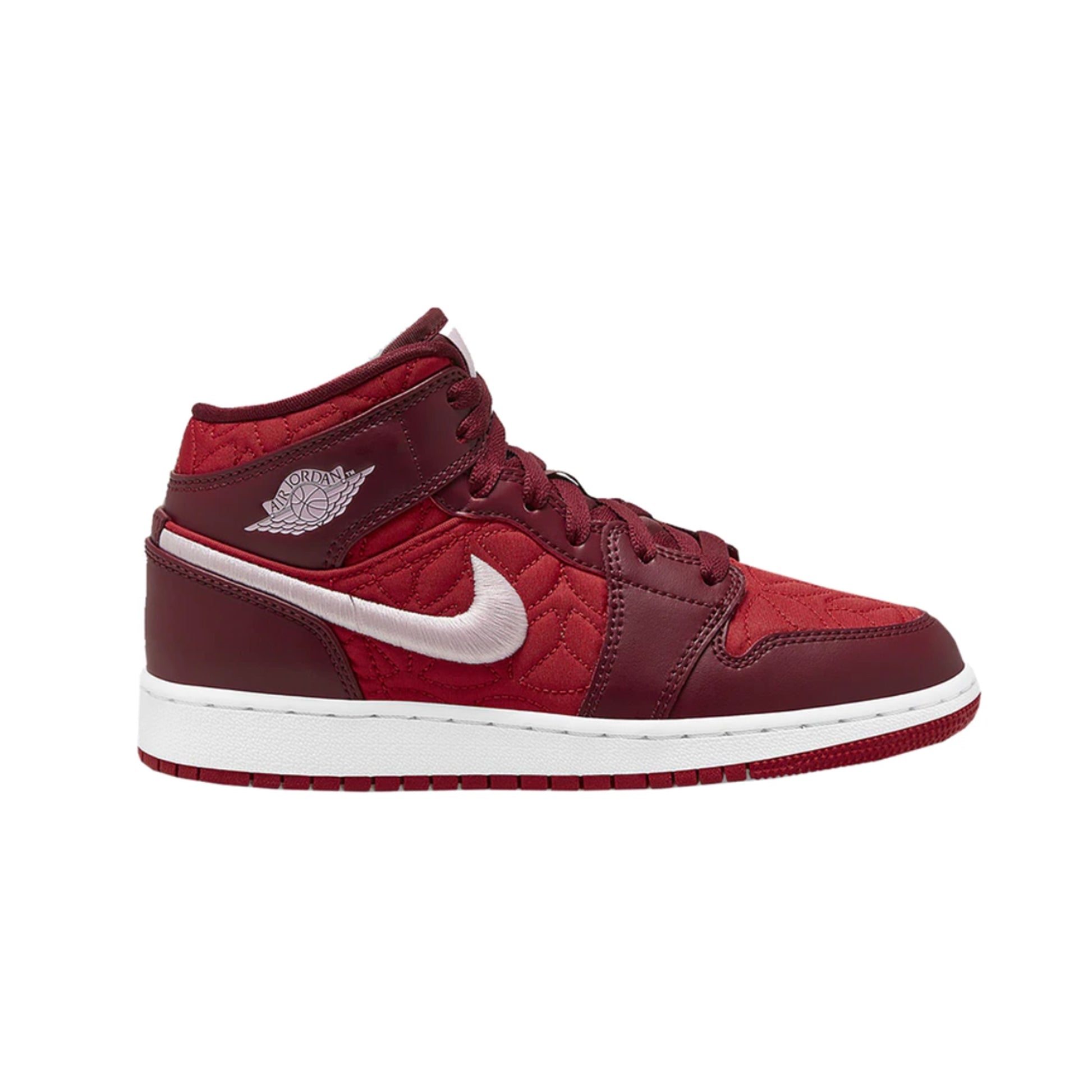 Jordan 1 Mid SE Red Quilt (GS), Shoe- re:store-melbourne-Nike Jordan