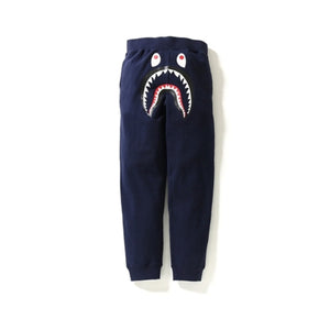 BAPE Shark Slim Sweat Pants Navy, Clothing- re:store-melbourne-Bape