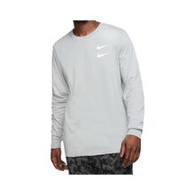 Load image into Gallery viewer, Nike L/S Swoosh T-Shirt-Grey, Clothing- dollarflexclub
