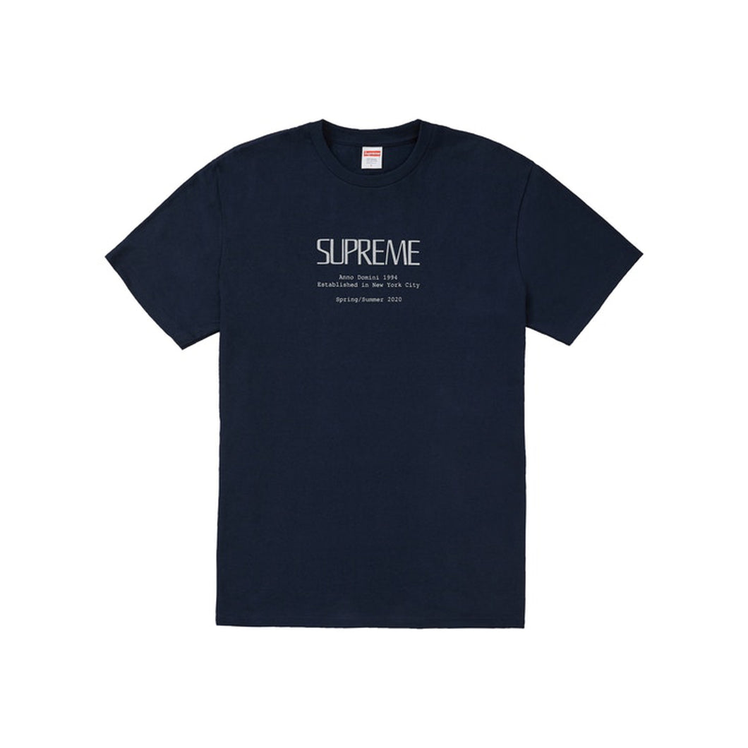 Supreme Anno Domini Tee Navy, Clothing- re:store-melbourne-Supreme