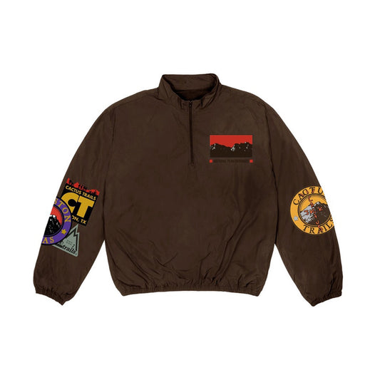 Travis Scott Cactus Trails Half-Zip Windbreaker Brown, Clothing- re:store-melbourne-Travis Scott
