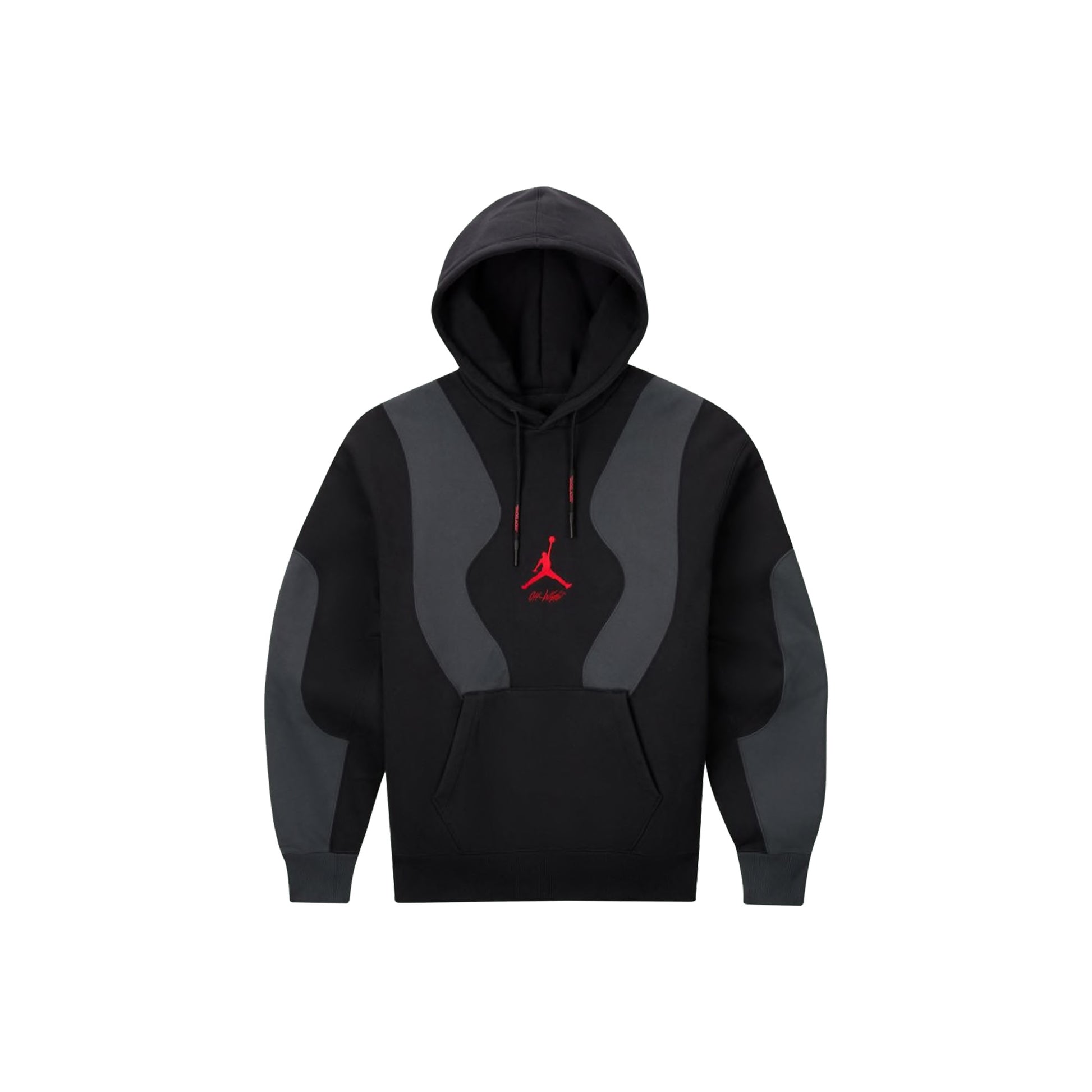 OFF-WHITE x Jordan Hoodie Black, Clothing- dollarflexclub