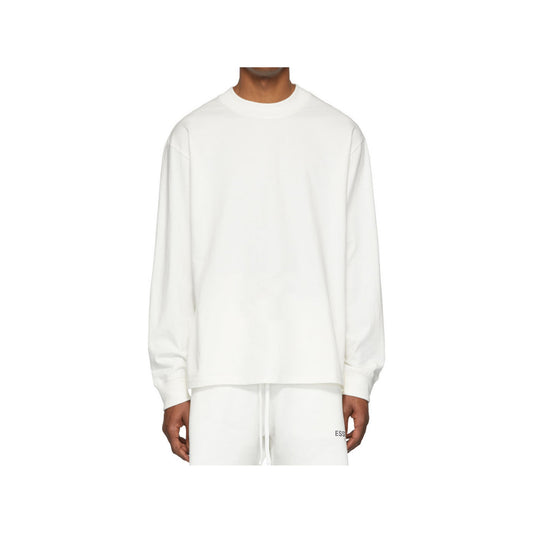 Fear of God Essentials Long Sleeve Tee Reflective -White, Clothing- dollarflexclub