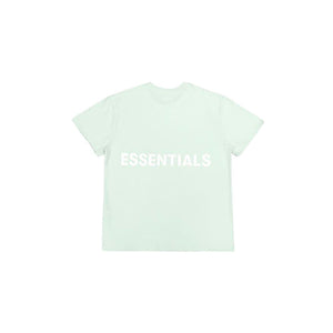 Fear of God Essentials Logo Tee -Tiffany, Clothing- dollarflexclub