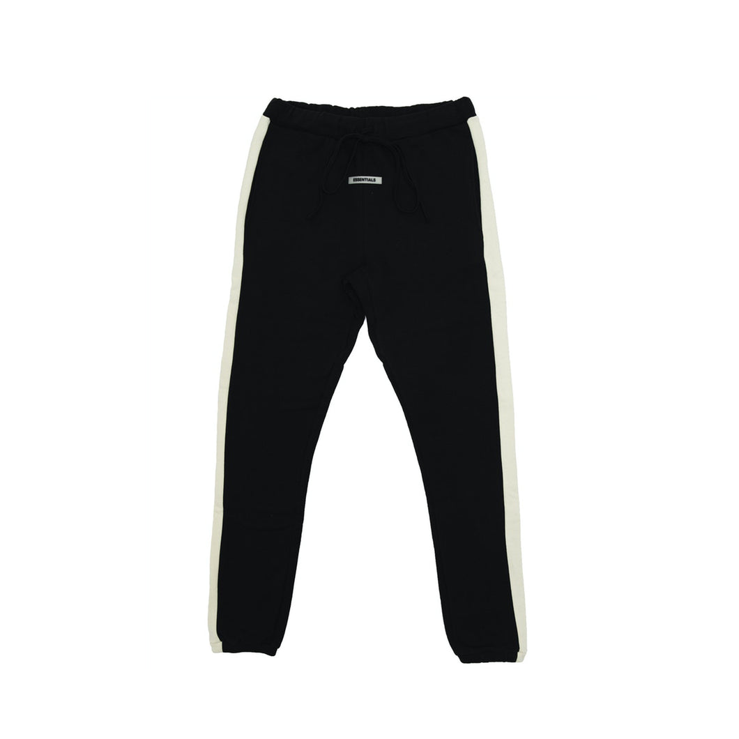 Fear of God Essentials Side Stripe Pants FW19 -Black, Clothing- re:store-melbourne-Fear of God Essentials