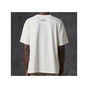 Fear of God Essentials Collar Print T-Shirt Sail, Clothing- re:store-melbourne-Fear of God Essentials