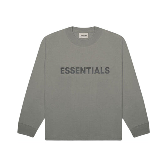 Fear of God Essentials Pull-over Crewneck Gray Flannel/Charcoal, Clothing- re:store-melbourne-Fear of God Essentials