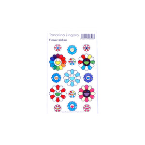 Murakami Puffy Flower Stickers, Sticker- dollarflexclub