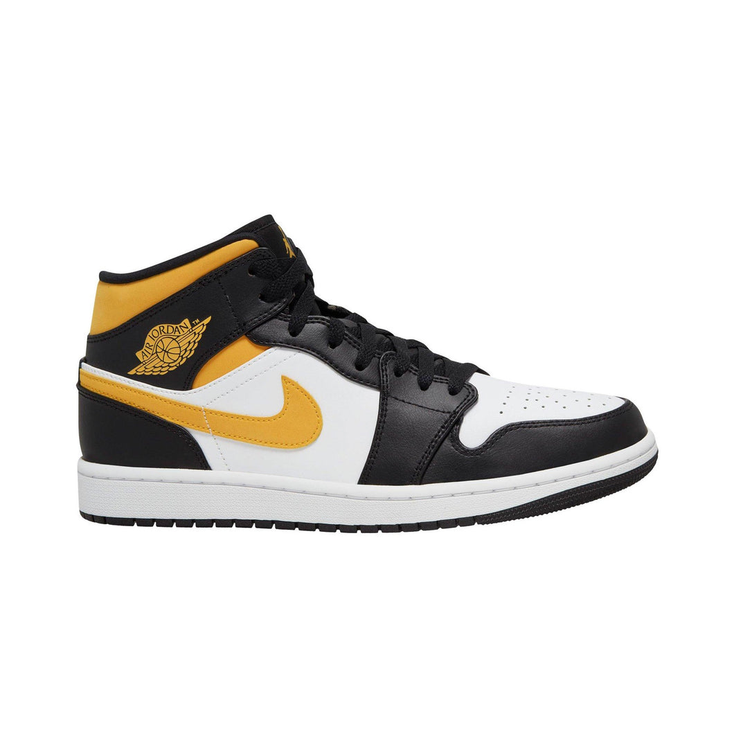 Jordan 1 Mid White Pollen Black, Shoe- re:store-melbourne-Nike Jordan