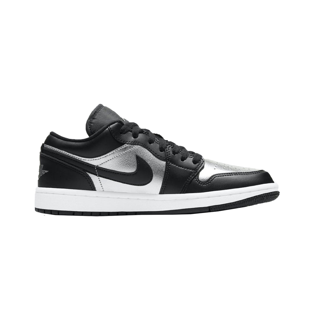 Jordan 1 Low SE Black Metallic Silver (W), Shoe- re:store-melbourne-Nike Jordan