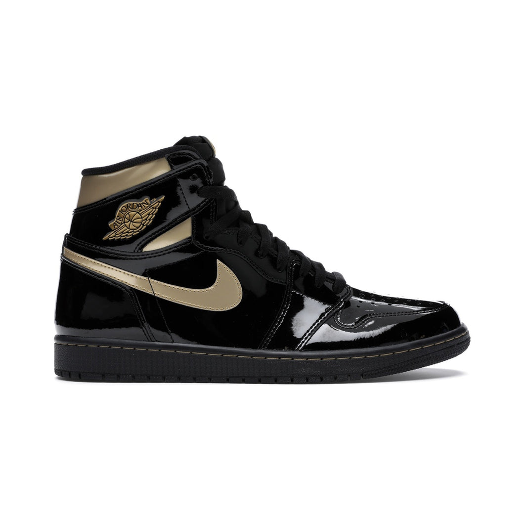 Jordan 1 Retro High Black Metallic Gold (2020), Shoe- re:store-melbourne-Nike Jordan