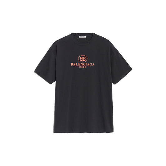 Balenciaga BB Mode Tee Black, Clothing- dollarflexclub