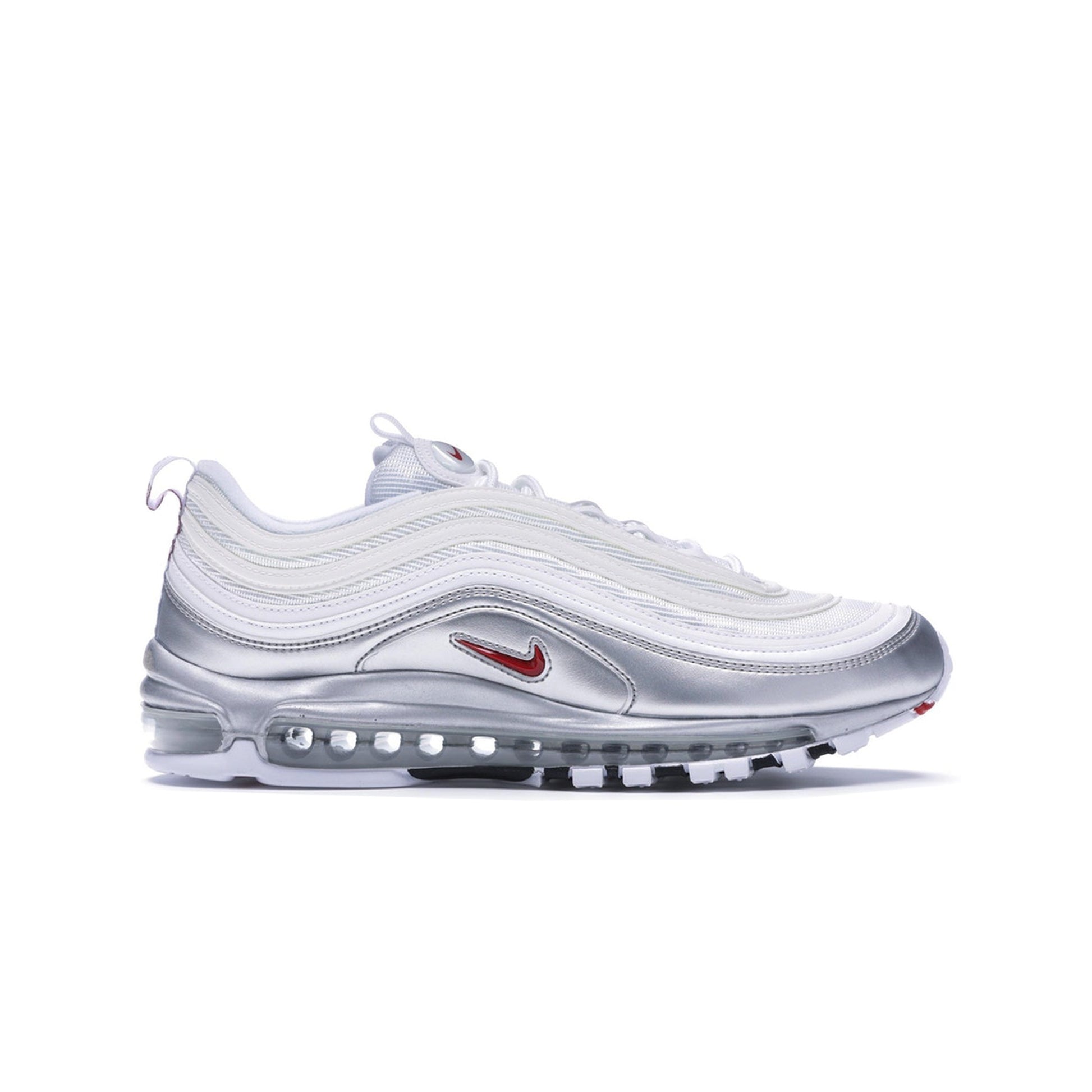 Nike Air Max 97 QS 'B-Sides White Silver' (Box damaged), Shoe- dollarflexclub