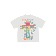 Load image into Gallery viewer, Kanye West AWGE for JIK Cross T-Shirt White, Clothing- dollarflexclub
