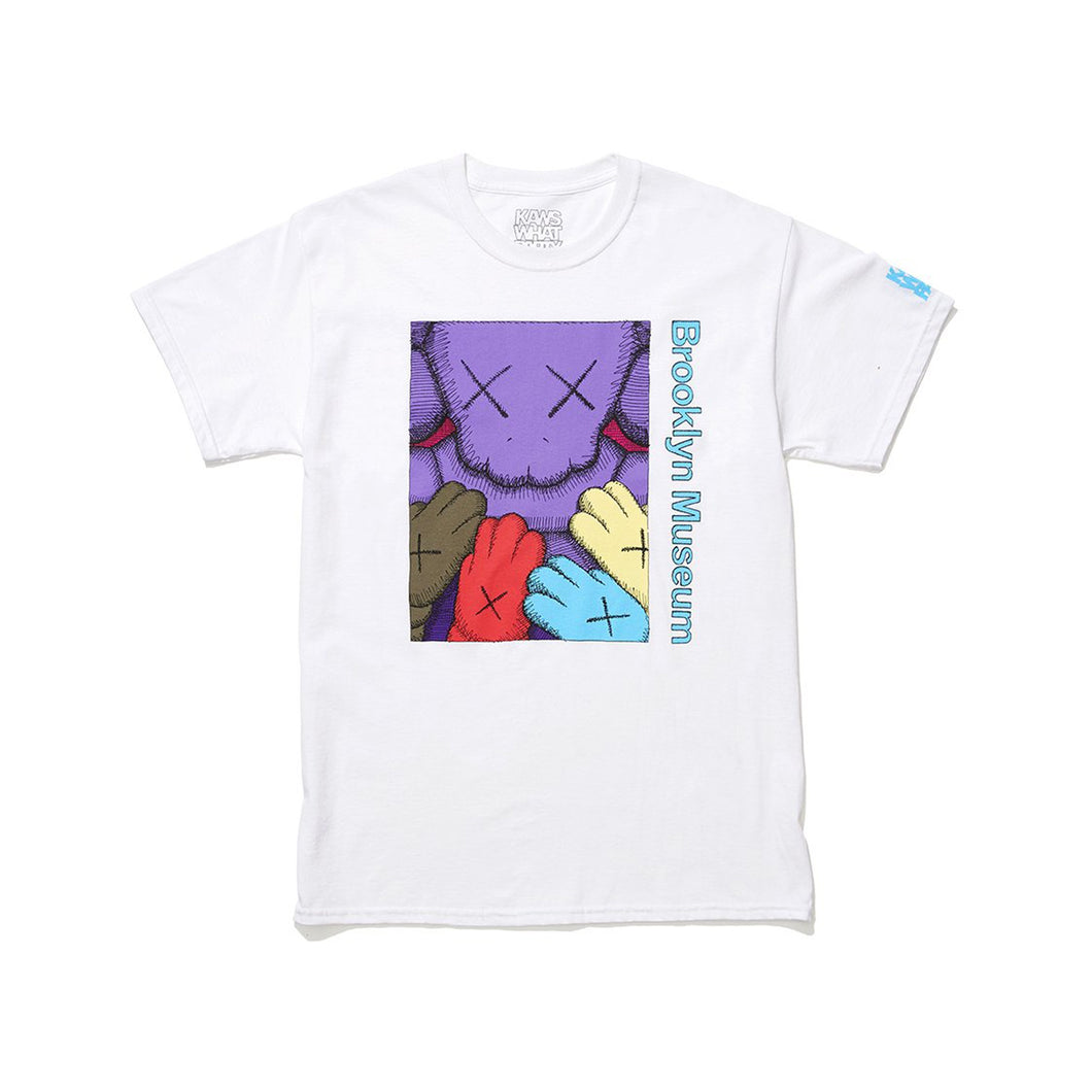 KAWS Brooklyn Museum URGE T-shirt White/Purple, Clothing- re:store-melbourne-Kaws