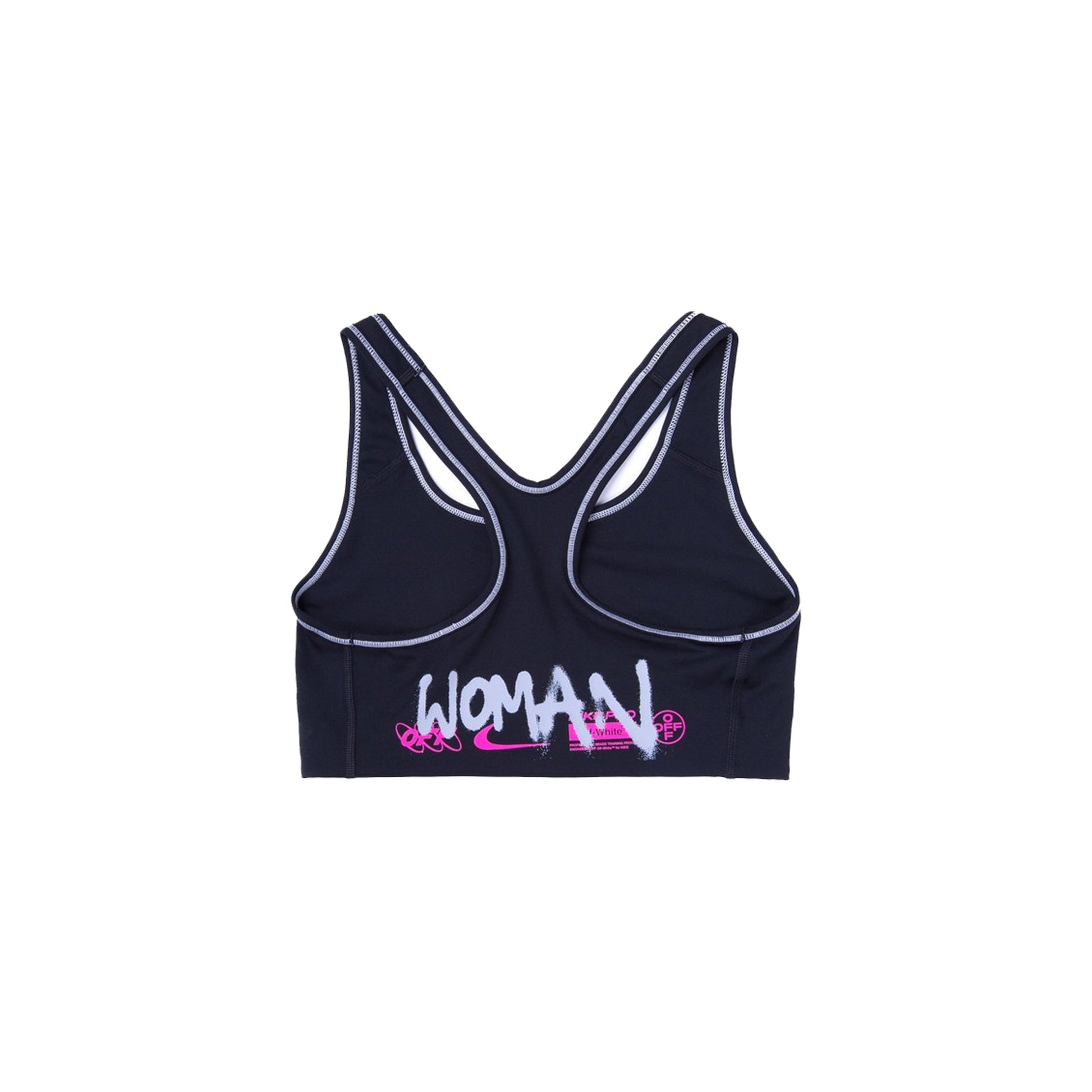 OFF-WHITE x Nike Women's Sports Bra Black, Clothing- re:store-melbourne-Nike x Off White