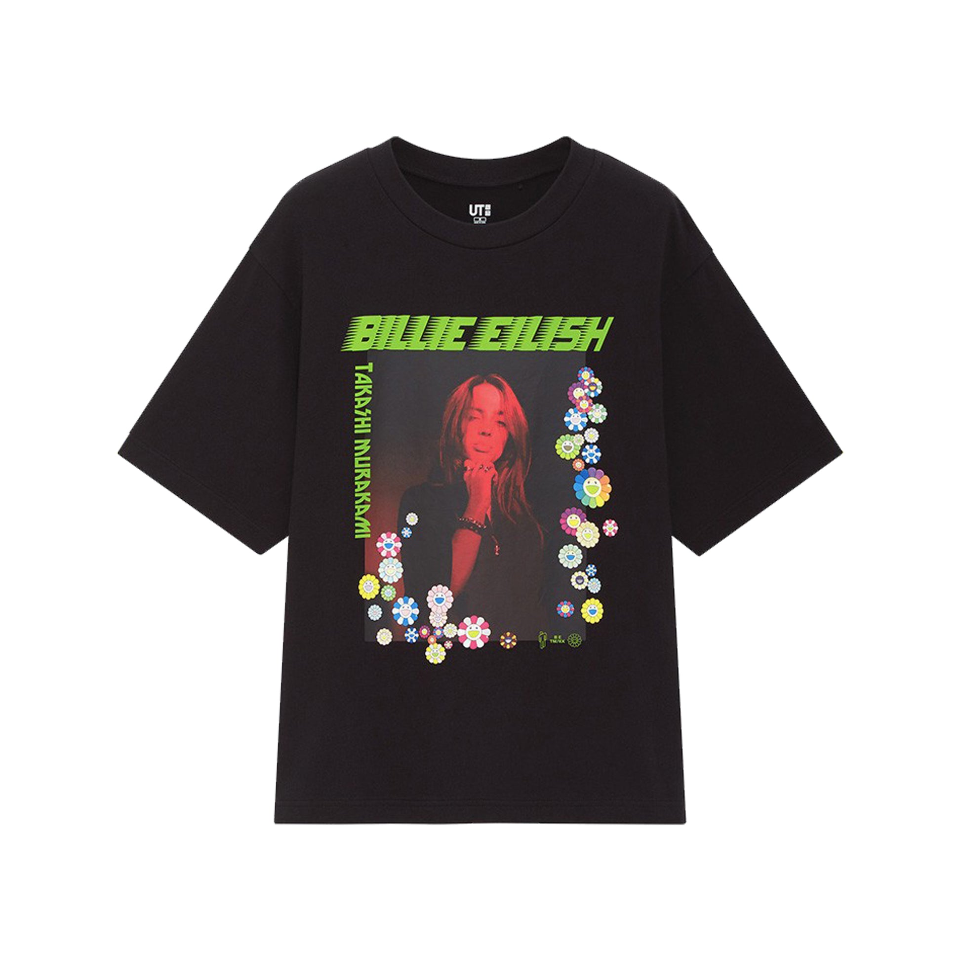 Billie Eilish x Uniqlo Portrait Tee Black Women, Clothing- re:store-melbourne-Billie Eillish x Uniqlo