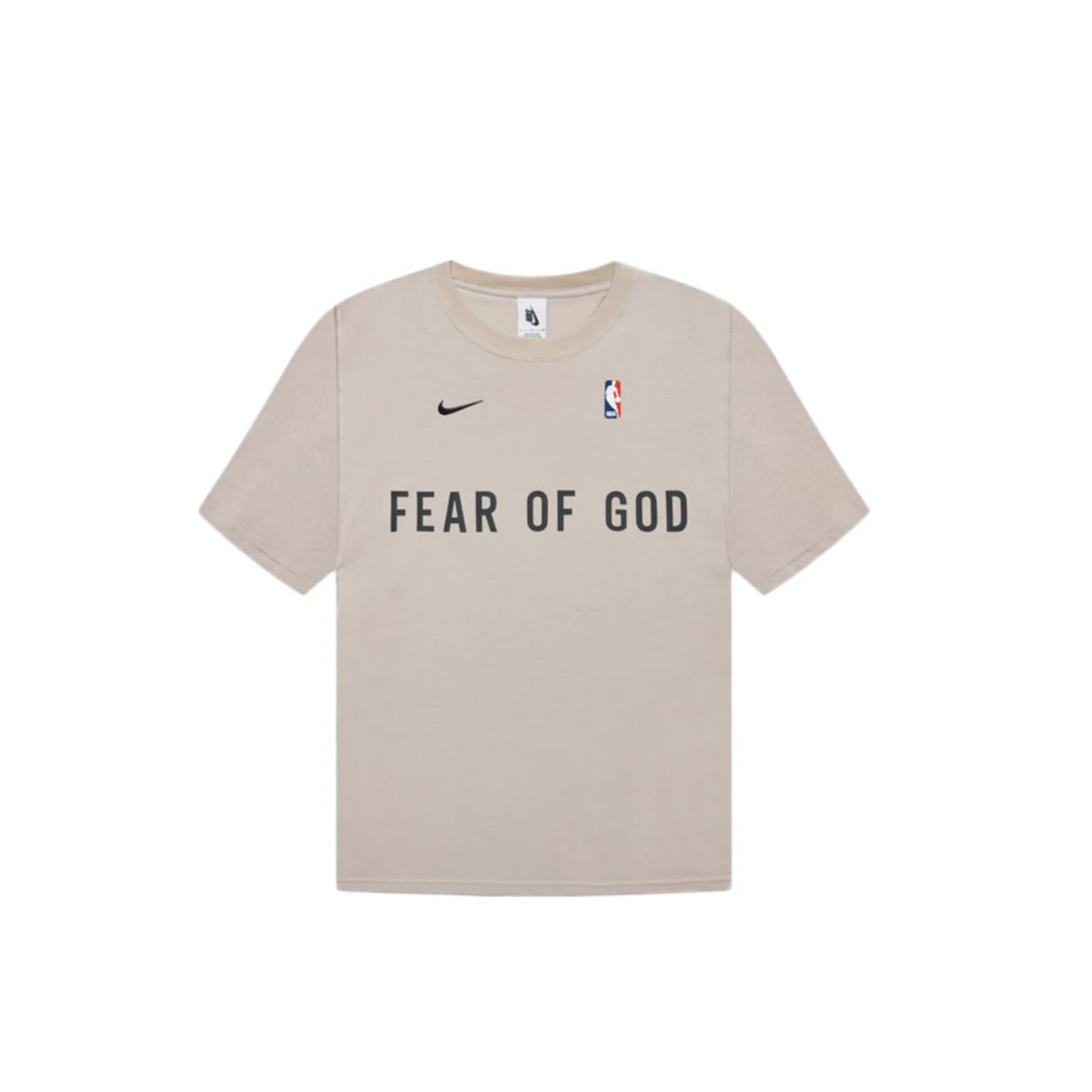 FEAR OF GOD x Nike Warm Up T-Shirt Oatmeal, Clothing- re:store-melbourne-Fear of God