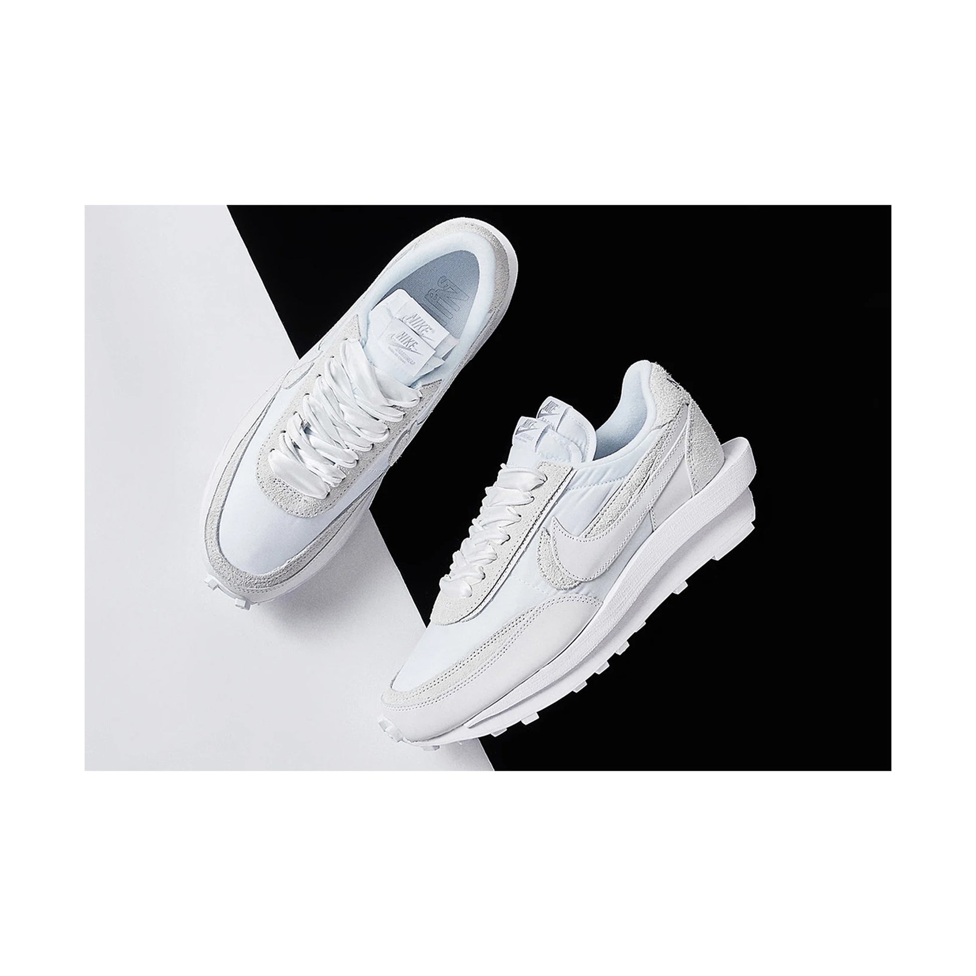 Nike LD Waffle Sacai White Nylon, Shoe- dollarflexclub