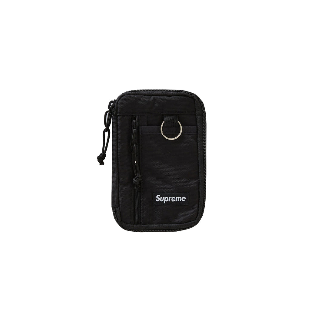 Supreme Small Zip Pouch Black, Accessories- re:store-melbourne-Supreme