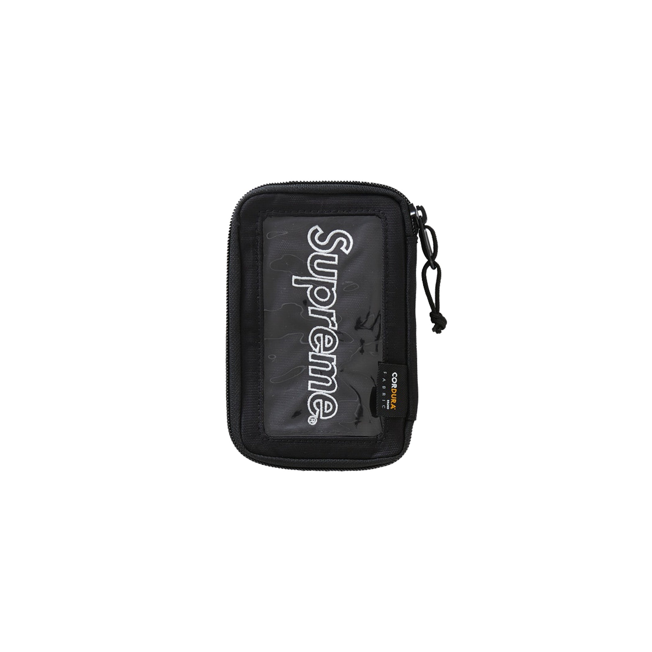 Supreme Small Zip Pouch Black Re Store Melbourne