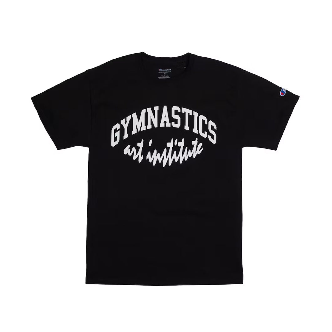 Virgil Abloh Brooklyn Museum Gymnastics Art Institute T-shirt Black, Clothing- re:store-melbourne-Champion x Virgil Abloh